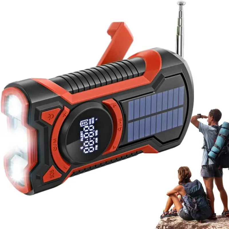 Am Fm Radio Compact Hand Crank Radio Multifunctional 5000mAh Rechargeable Survival Kit High Brightness Flashlight For Home
Am Fm Radio Compact Hand Crank Radio Multifunctional 5000mAh Rechargeable Survival Kit High Brightness Flashlight For Home