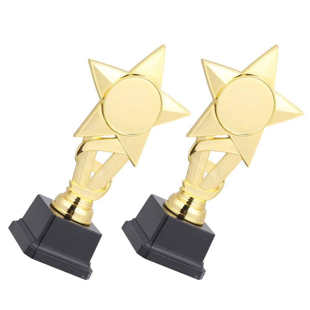 2 Pcs Star Trophy Kids Gifts Small Award Trophies for Party Student Mini Prizes
2 Pcs Star Trophy Kids Gifts Small Award Trophies for Party Student Mini Prizes