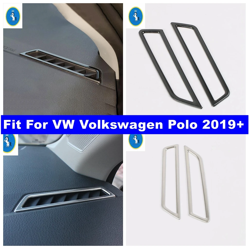 Car Dashboard A Pillar Air Outlet Trim Frame Sticker Style 2Pcs/Set Fit For VW Volkswagen Polo 2019 - 2023 Exterior Accessories
Car Dashboard A Pillar Air Outlet Trim Frame Sticker Style 2Pcs/Set Fit For VW Volkswagen Polo 2019 - 2023 Exterior Accessories