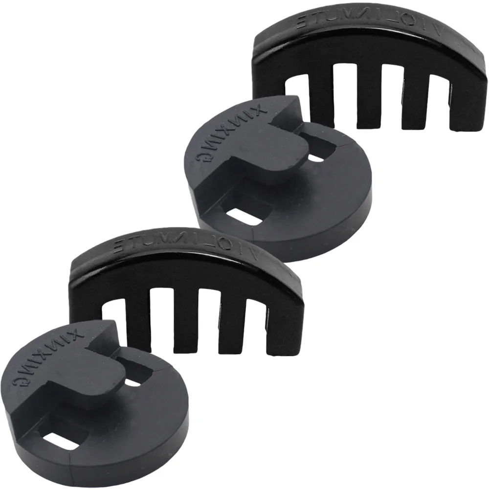 4 Pcs Rubber Violin Mute Claw Style Round Design for Practice Black Color Musical Instrument Accessories Stringed Parts
4 Pcs Rubber Violin Mute Claw Style Round Design for Practice Black Color Musical Instrument Accessories Stringed Parts