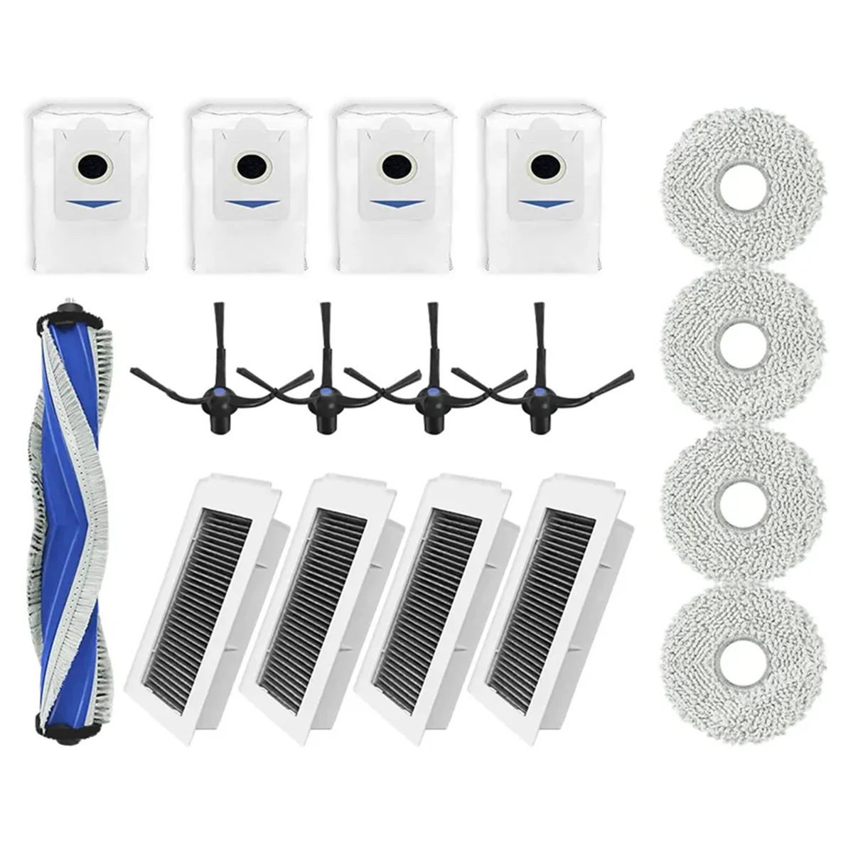 A04V для DEEBOOT X5 OMNI/X5 PRO запасные части, аксессуары, основная боковая щетка, фильтр Hepa, швабра, тканевые мешки для пыли
A04V для DEEBOOT X5 OMNI/X5 PRO запасные части, аксессуары, основная боковая щетка, фильтр Hepa, швабра, тканевые мешки для пыли