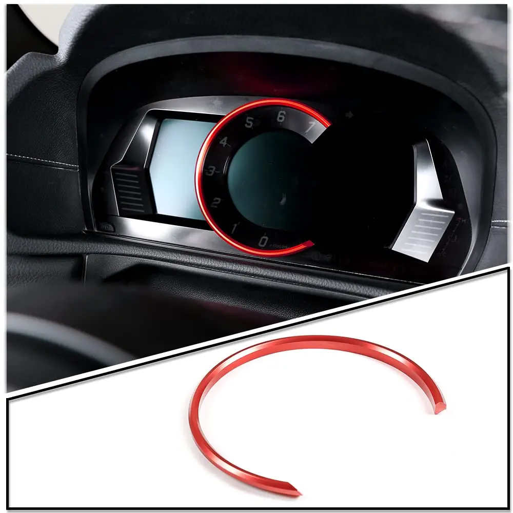 Red Aluminum Alloy Tachometer Trim Ring For Toyota Supra GR A90 A91 MK5 2019–2026 Dashboard Instrument Panel Decoration
Red Aluminum Alloy Tachometer Trim Ring For Toyota Supra GR A90 A91 MK5 2019–2026 Dashboard Instrument Panel Decoration