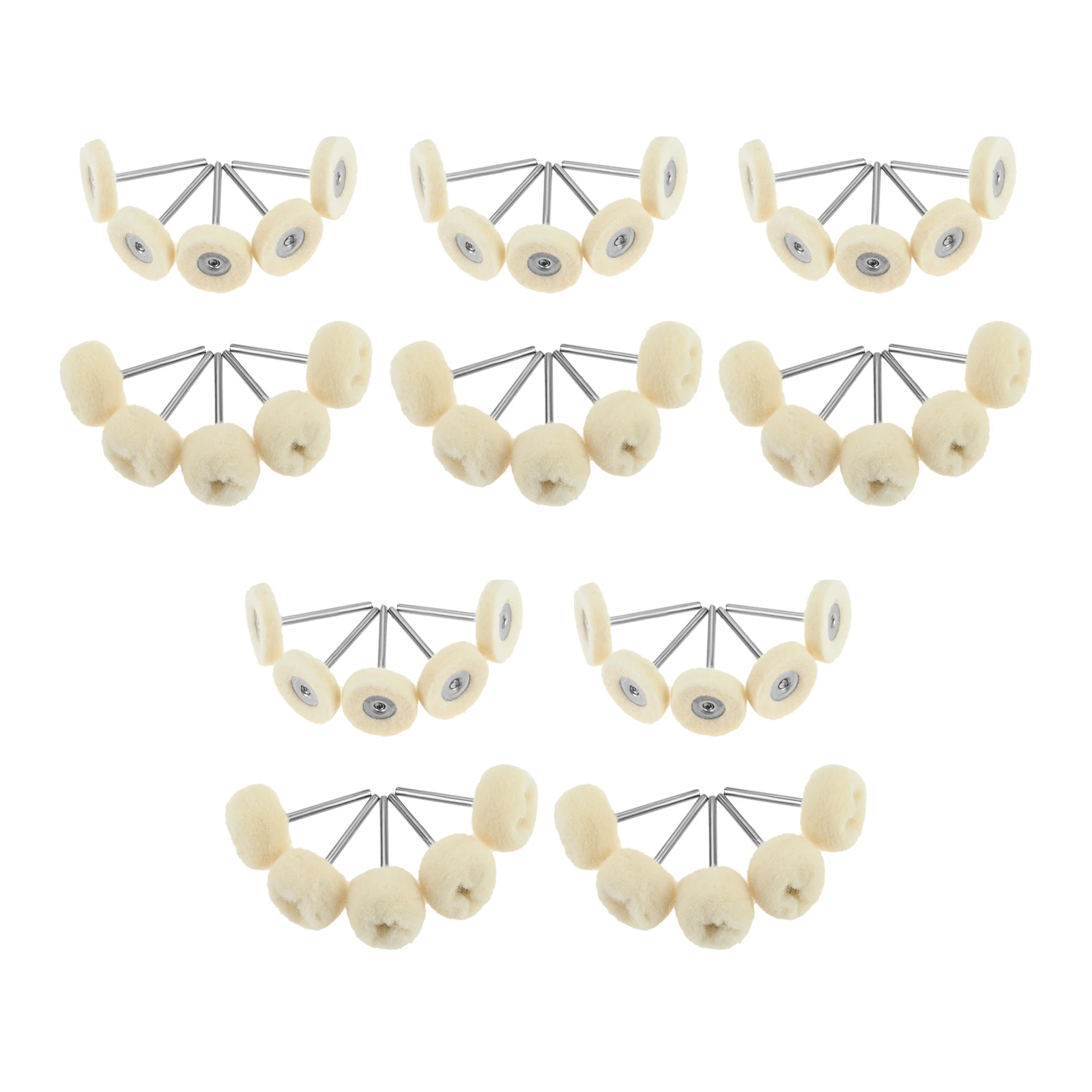 50pcs 1 Inch Wool Felt Polishing Wheels for Rotary Tools 1/8 Inch Mandrel Buffing Wheels for Wood Metal Jewelry Glass Polishing
50pcs 1 Inch Wool Felt Polishing Wheels for Rotary Tools 1/8 Inch Mandrel Buffing Wheels for Wood Metal Jewelry Glass Polishing