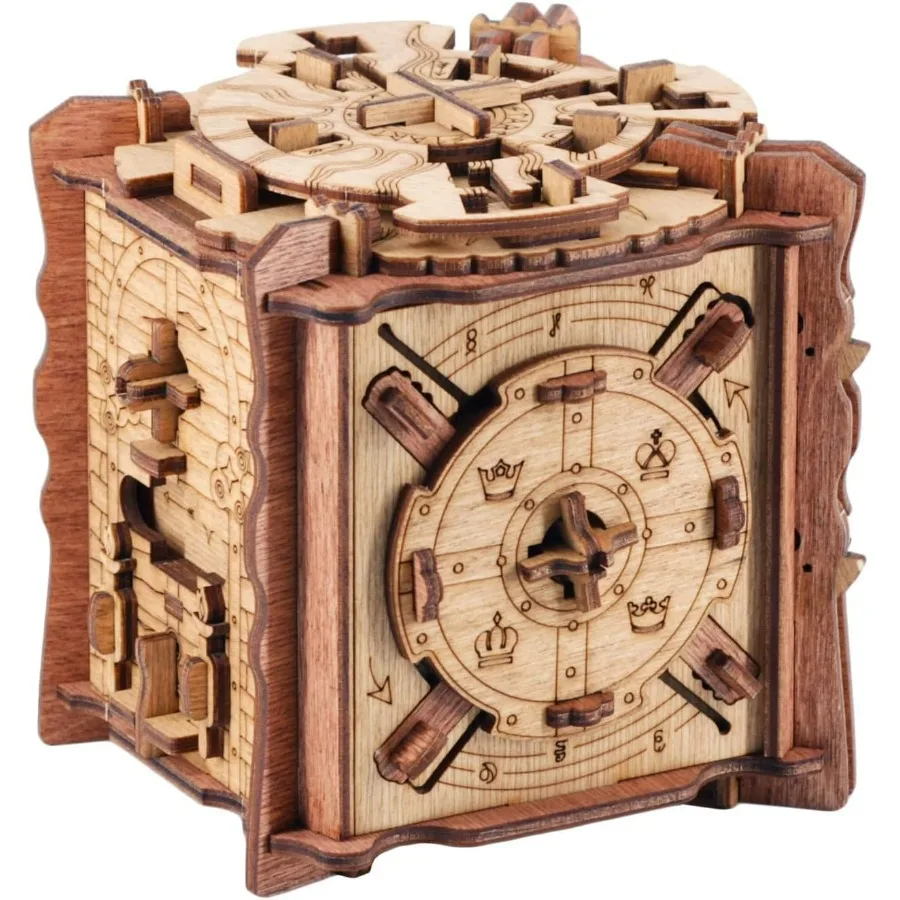 iDventure Cluebox The Trial of Camelot Escape Room Puzzle Box Challenging 3D Puzzle Brain Teaser for Adults Unique Gift Idea
iDventure Cluebox The Trial of Camelot Escape Room Puzzle Box Challenging 3D Puzzle Brain Teaser for Adults Unique Gift Idea