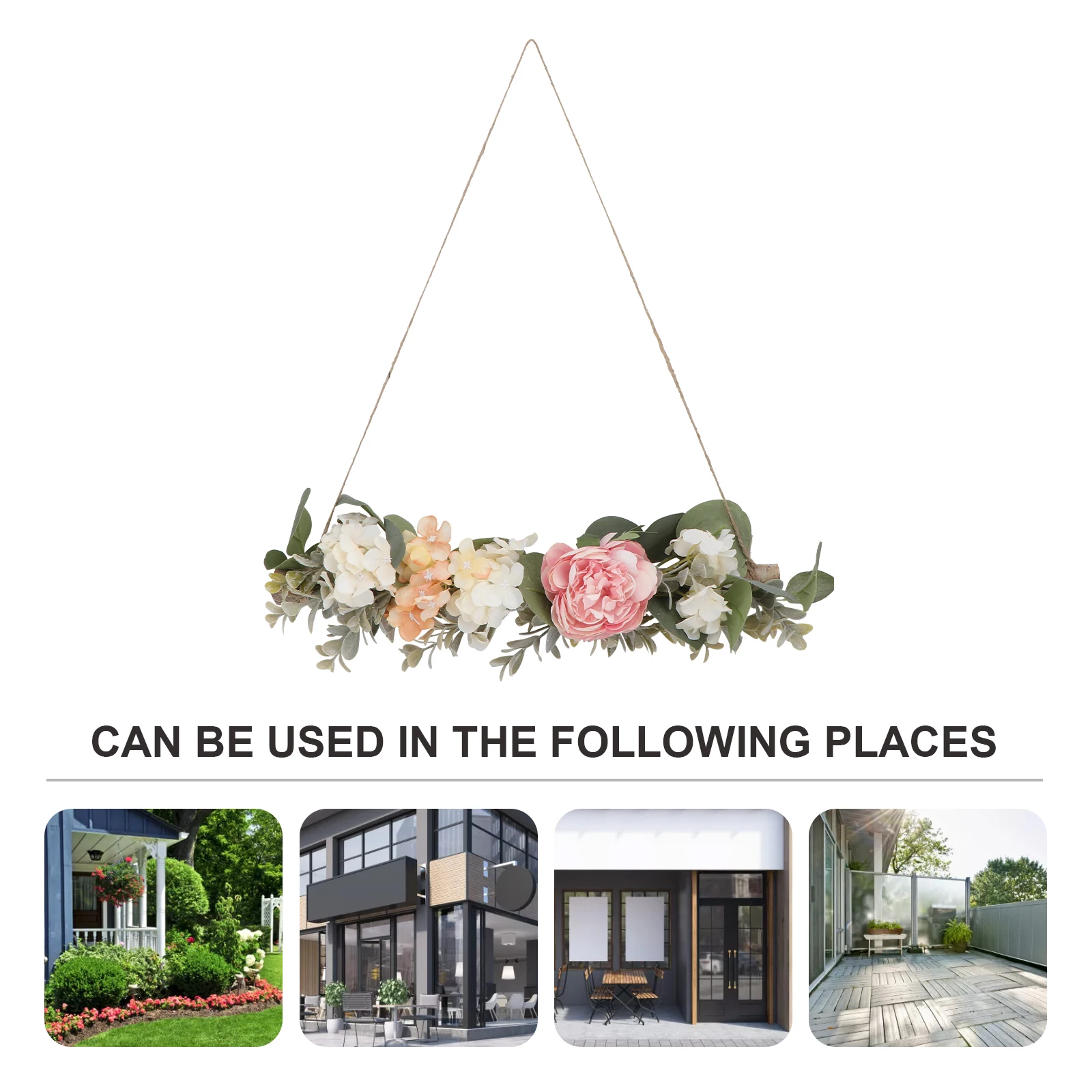 1pc Premium Artificial Flower Decor Lifelike Hanging Floral Ornament Wall Door Accessory Nordic Style Simulation Flower
1pc Premium Artificial Flower Decor Lifelike Hanging Floral Ornament Wall Door Accessory Nordic Style Simulation Flower