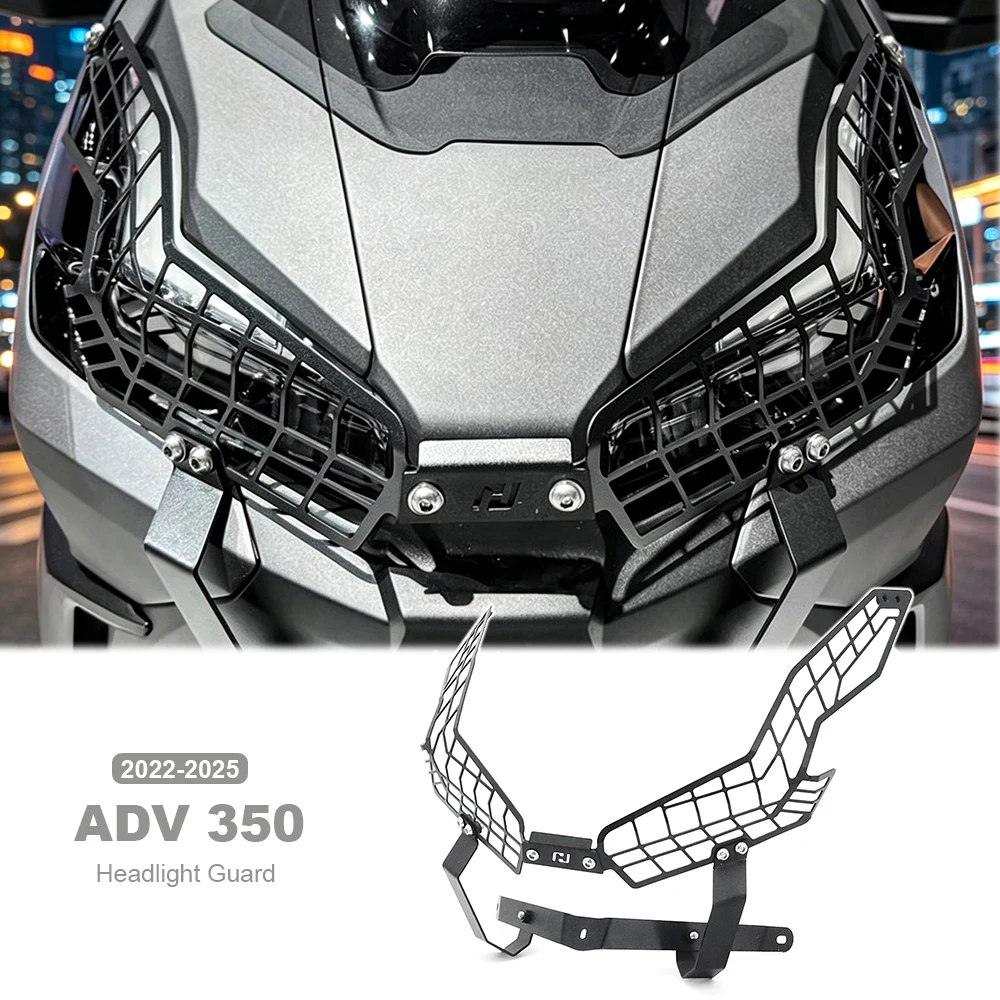 Motorcycle Front Headlight Grille Lamp Guard Cover Net Protector For HONDA ADV350 ADV 350 2022-2025 2023 2024 Accessories
Motorcycle Front Headlight Grille Lamp Guard Cover Net Protector For HONDA ADV350 ADV 350 2022-2025 2023 2024 Accessories