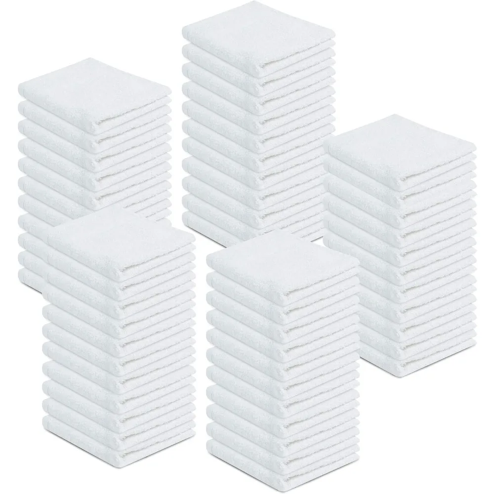 Pack of 50 White Cotton Terry Cleaning Cloths 12x12 High Absorbency Multipurpose Auto Detailing Painters
Pack of 50 White Cotton Terry Cleaning Cloths 12x12 High Absorbency Multipurpose Auto Detailing Painters