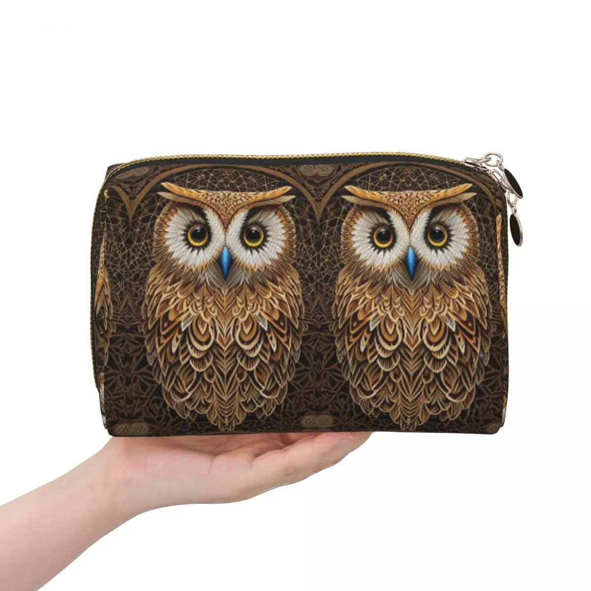 Женская косметичка с принтом совы, дорожный органайзер для макияжа, сумка для хранения туалетных принадлежностей, Dopp Kit Box
Женская косметичка с принтом совы, дорожный органайзер для макияжа, сумка для хранения туалетных принадлежностей, Dopp Kit Box