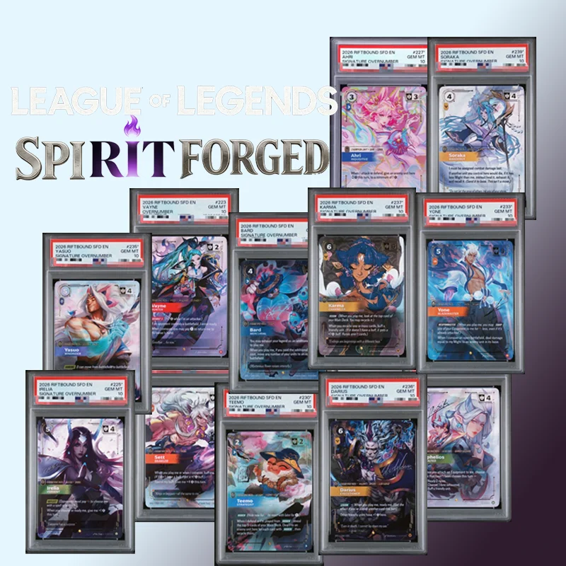 Diy League of Legends Card English Version Spiritforged Sfd Bard Karma Soraka Irelia Sett Vayne Ahri Aphelios Darius Yasuo
Diy League of Legends Card English Version Spiritforged Sfd Bard Karma Soraka Irelia Sett Vayne Ahri Aphelios Darius Yasuo