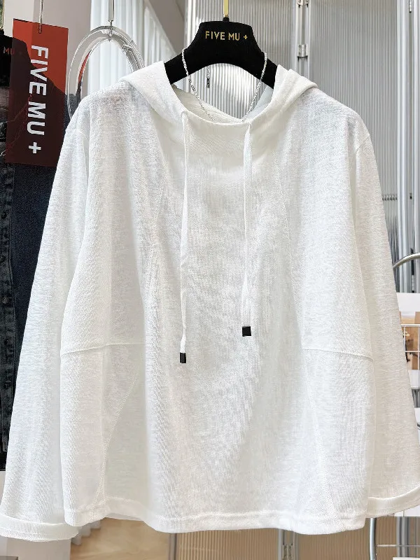 plus Size 300 Pounds Women's Long Sleeve Hoodie Lightweight Air Conditioned Casual Summer Spring Sun Protection Outerwear
plus Size 300 Pounds Women's Long Sleeve Hoodie Lightweight Air Conditioned Casual Summer Spring Sun Protection Outerwear