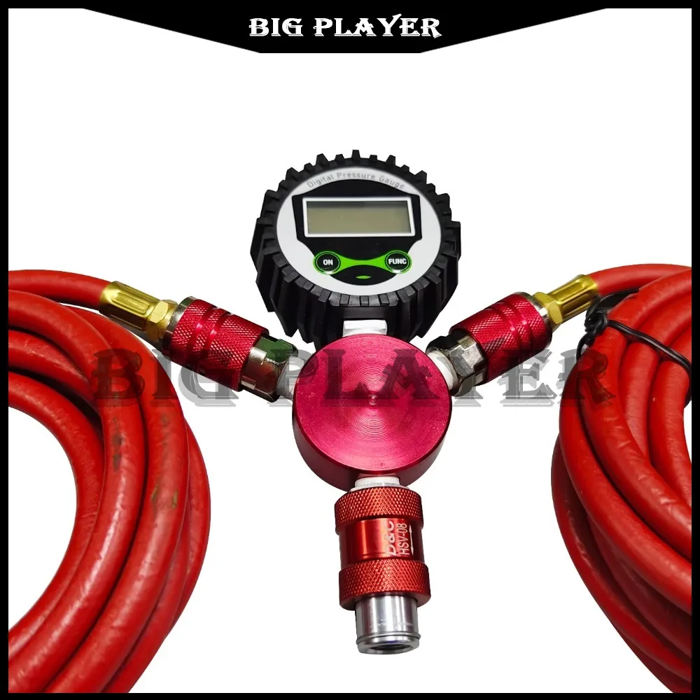 Fast 4 Tire Inflation and Deflation System Instrumentation with Custom Hose and Coupler Tools
Fast 4 Tire Inflation and Deflation System Instrumentation with Custom Hose and Coupler Tools