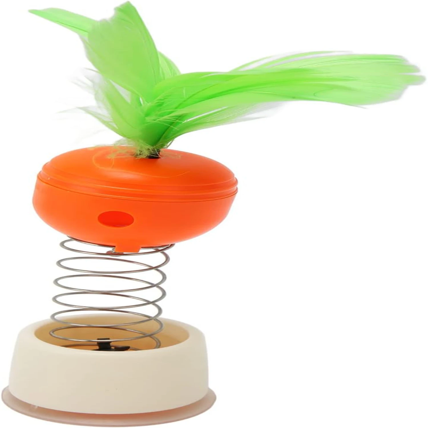 Exciting Vibrant Pet Treat Dispenser with Unique Feather Design - Carrot Shape Interactive Toy for Boredom Relief - Engaging Ind
Exciting Vibrant Pet Treat Dispenser with Unique Feather Design - Carrot Shape Interactive Toy for Boredom Relief - Engaging Ind