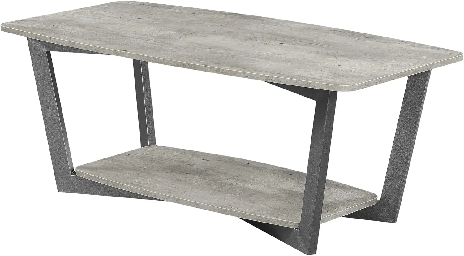 Современный серый журнальный столик с 2 полками, отделка из искусственной березы, 47,25x23,75x17,75 дюймов
Современный серый журнальный столик с 2 полками, отделка из искусственной березы, 47,25x23,75x17,75 дюймов