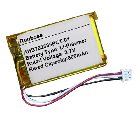 800mAh Headset Battery For Sennheiser Momentum 3 Wireless M3 Wireless M3AEBT MOMENTUM True Wireless AHB702535PCT-01 M3AEBTXL