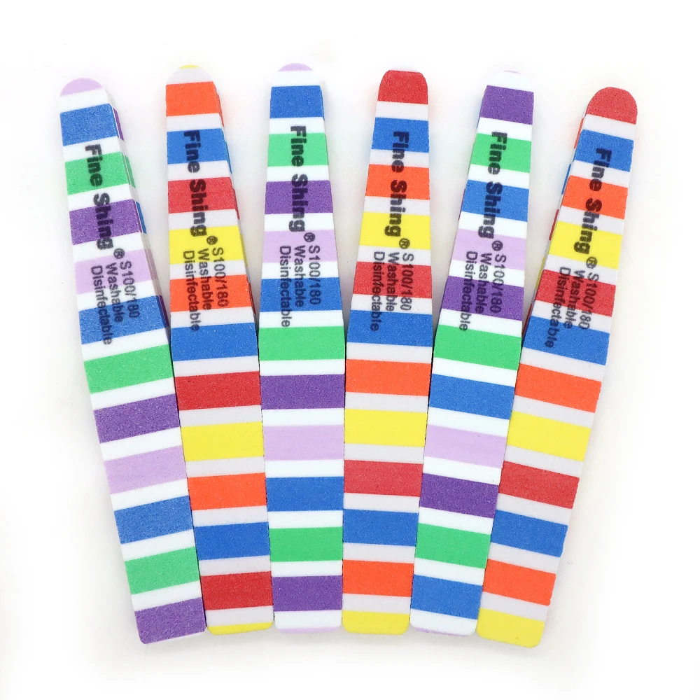 Набор из 2/4/6 шт. двусторонних губчатых пилочек для ногтей с полосками, зернистость 100/180, мелкозернистая, моющаяся, ромбовидная наждачная бумага, инструменты для маникюра
Набор из 2/4/6 шт. двусторонних губчатых пилочек для ногтей с полосками, зернистость 100/180, мелкозернистая, моющаяся, ромбовидная наждачная бумага, инструменты для маникюра