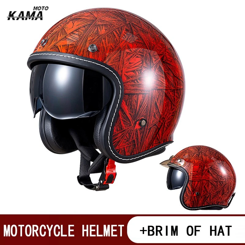 Classic Motorcycle Helmet Open Face Dual Lens Cruiser Bike Gear for Men Women Capacete Aberto Cascos Para Moto
Classic Motorcycle Helmet Open Face Dual Lens Cruiser Bike Gear for Men Women Capacete Aberto Cascos Para Moto