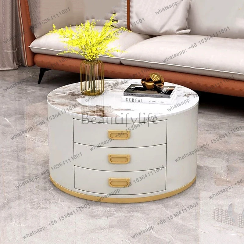 Round Modern Coffee Tables With Drawers Design Premium Beauty Coffee Tables Trendy Nordic Mesa De Centro Living Room Furniture
Round Modern Coffee Tables With Drawers Design Premium Beauty Coffee Tables Trendy Nordic Mesa De Centro Living Room Furniture