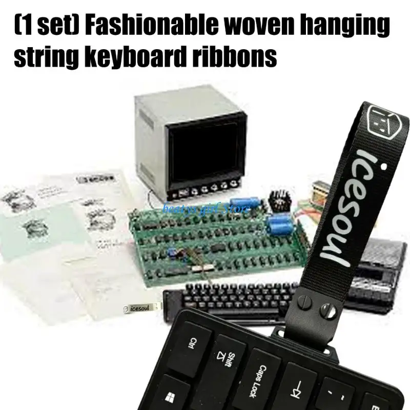 C7AB Durability Keyboards Strap With Quick Installation Compactly Keyboards Lanyard
C7AB Durability Keyboards Strap With Quick Installation Compactly Keyboards Lanyard