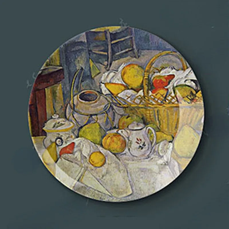 European style landscape 6-inch small oil painting ceramic decoration plate wall decoration restaurant background wall pendant
European style landscape 6-inch small oil painting ceramic decoration plate wall decoration restaurant background wall pendant