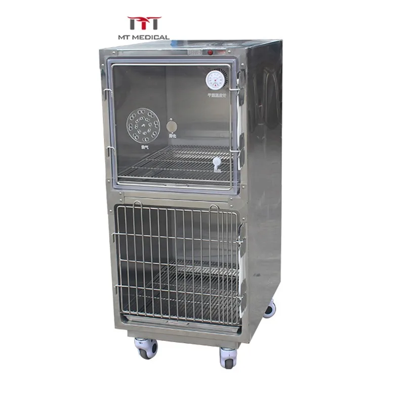 Mt Medical Pet Oxygen Cage Durable Stainless Steel Dog Cages with Dirt Tray
Mt Medical Pet Oxygen Cage Durable Stainless Steel Dog Cages with Dirt Tray