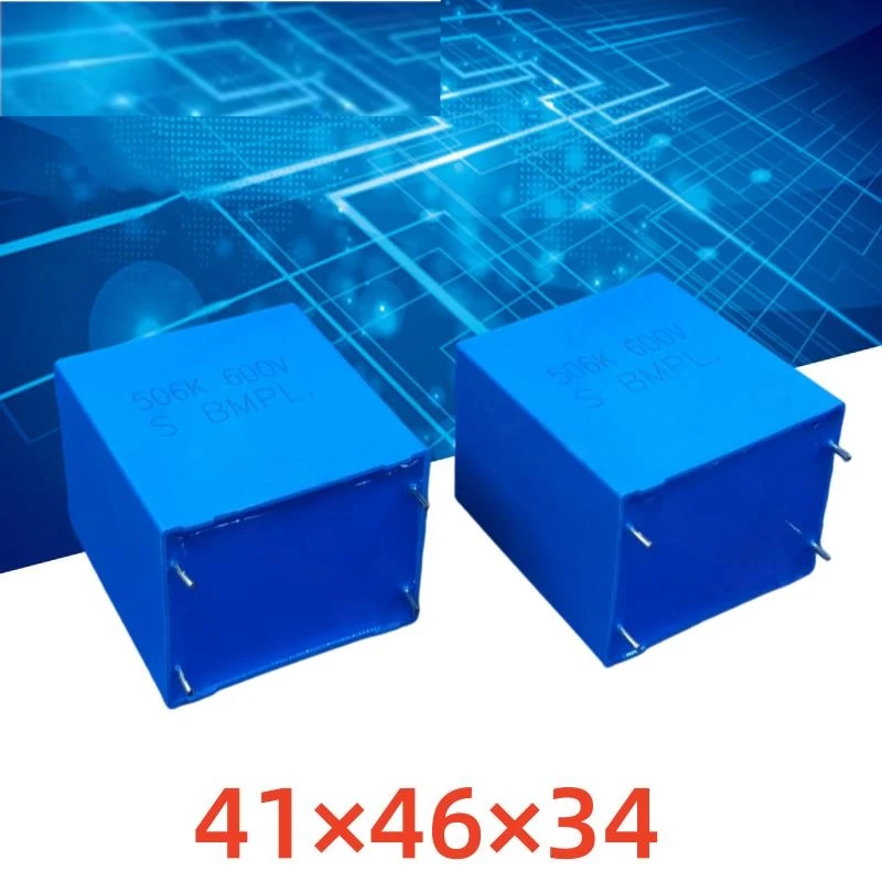 2PCS 50UF 600V 506 550V 500V S BMPL original film capacitor
2PCS 50UF 600V 506 550V 500V S BMPL original film capacitor
