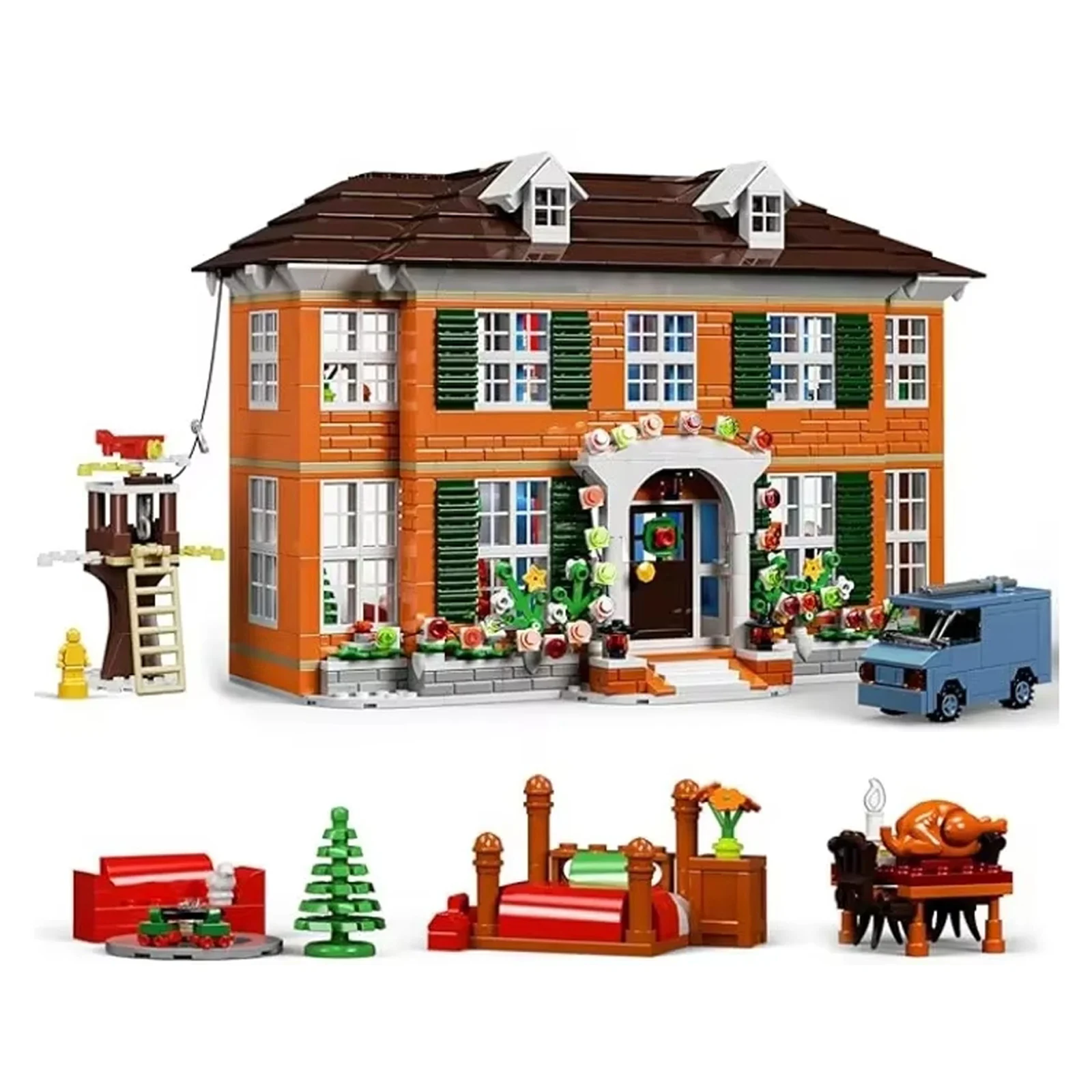 1138 Pcs Home Aloned House Building Blocks Set with Paper manual,Adults and Kids Gifts
1138 Pcs Home Aloned House Building Blocks Set with Paper manual,Adults and Kids Gifts