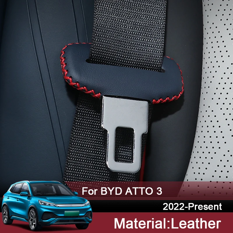 For BYD ATTO 3 2022 Car Seat Belt Buckle Clip Protector PU Leather Interior Button Case Anti-Scratch Cover Safety Accessories
For BYD ATTO 3 2022 Car Seat Belt Buckle Clip Protector PU Leather Interior Button Case Anti-Scratch Cover Safety Accessories