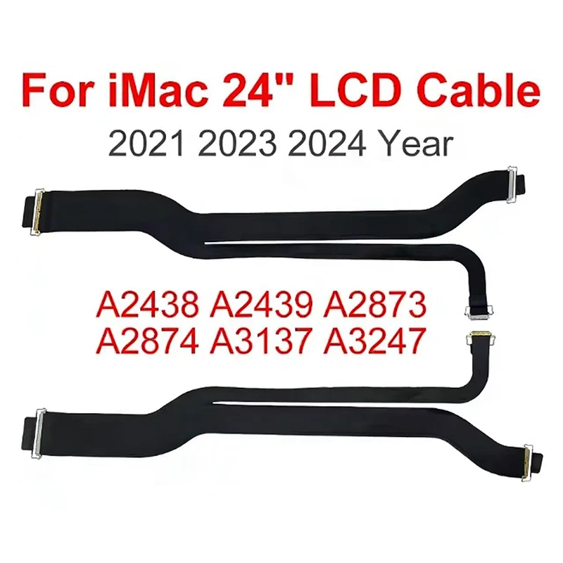 Оригинальный кабель A2873 A2874 A3137 A3247 для iMac 24" A2438 A2439, кабель для ЖК-экрана, камеры и гибкий кабель DisplayPort
Оригинальный кабель A2873 A2874 A3137 A3247 для iMac 24" A2438 A2439, кабель для ЖК-экрана, камеры и гибкий кабель DisplayPort