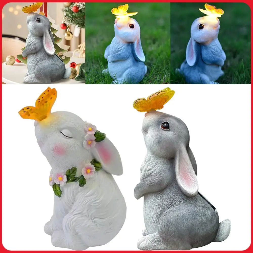 Solar Rabbit Light Solar Bunny Decorative Light Waterproof Rabbits Sculptures Light Resin Cartoon for Outdoor Garden Decor
Solar Rabbit Light Solar Bunny Decorative Light Waterproof Rabbits Sculptures Light Resin Cartoon for Outdoor Garden Decor
