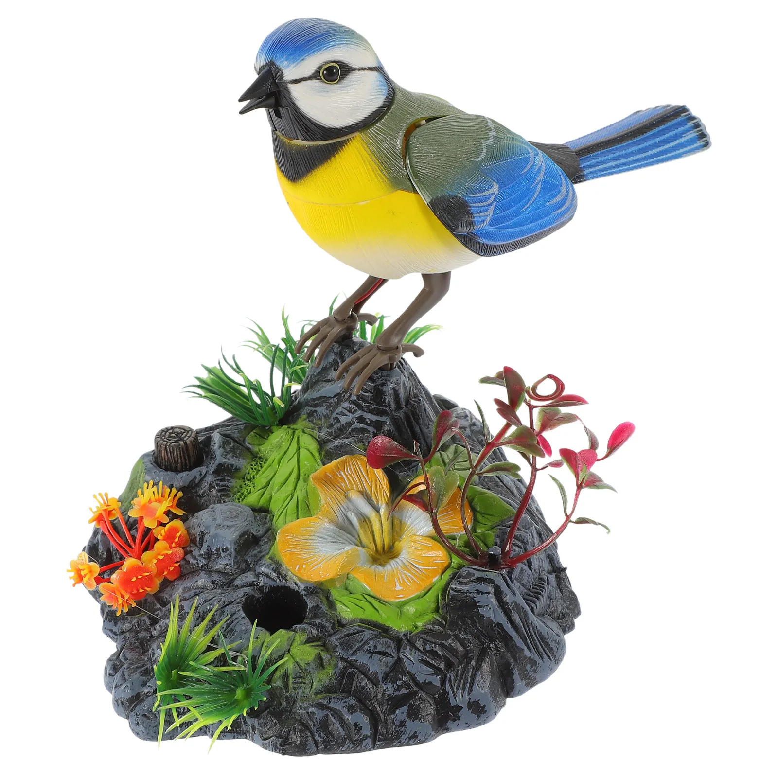 1Pcs Voice Control Imitation Bird Cage Ornament Yellow Electric Artificial Singing Bird Sound Decoration for Home Garden
1Pcs Voice Control Imitation Bird Cage Ornament Yellow Electric Artificial Singing Bird Sound Decoration for Home Garden