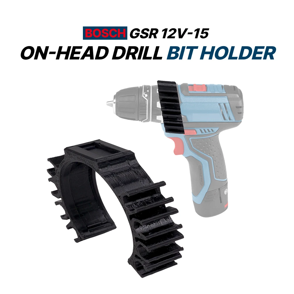 Compatible Bosch GSR 12-15 On-Head Drill Bit Holder for Power Tools
Compatible Bosch GSR 12-15 On-Head Drill Bit Holder for Power Tools