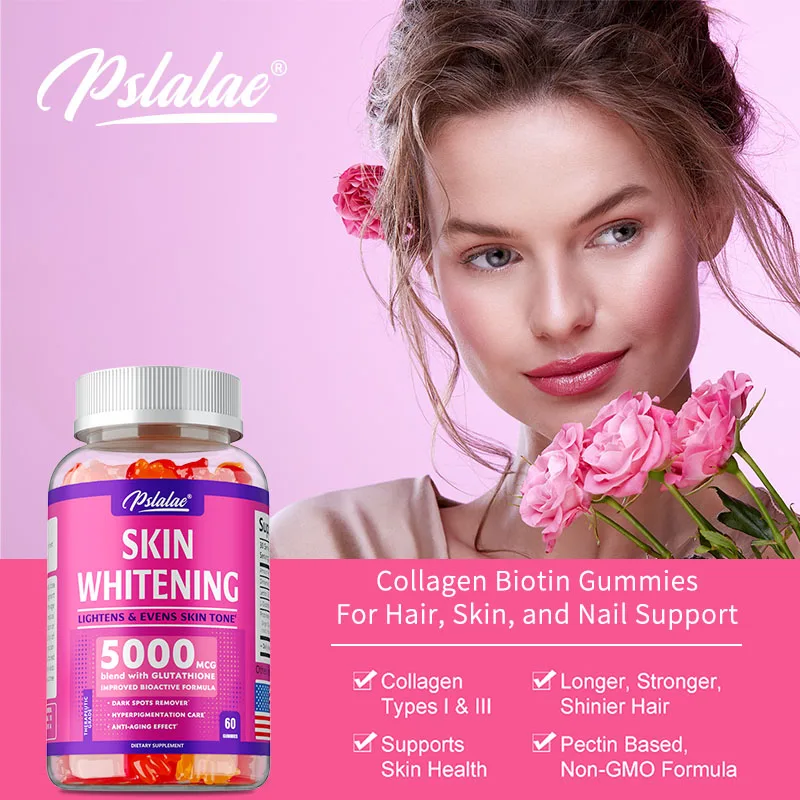 Жевательные конфеты для отбеливания кожи - против морщин, против клеточного старения, антиоксидантные, уменьшают темные пятна и пигментацию.
Жевательные конфеты для отбеливания кожи - против морщин, против клеточного старения, антиоксидантные, уменьшают темные пятна и пигментацию.