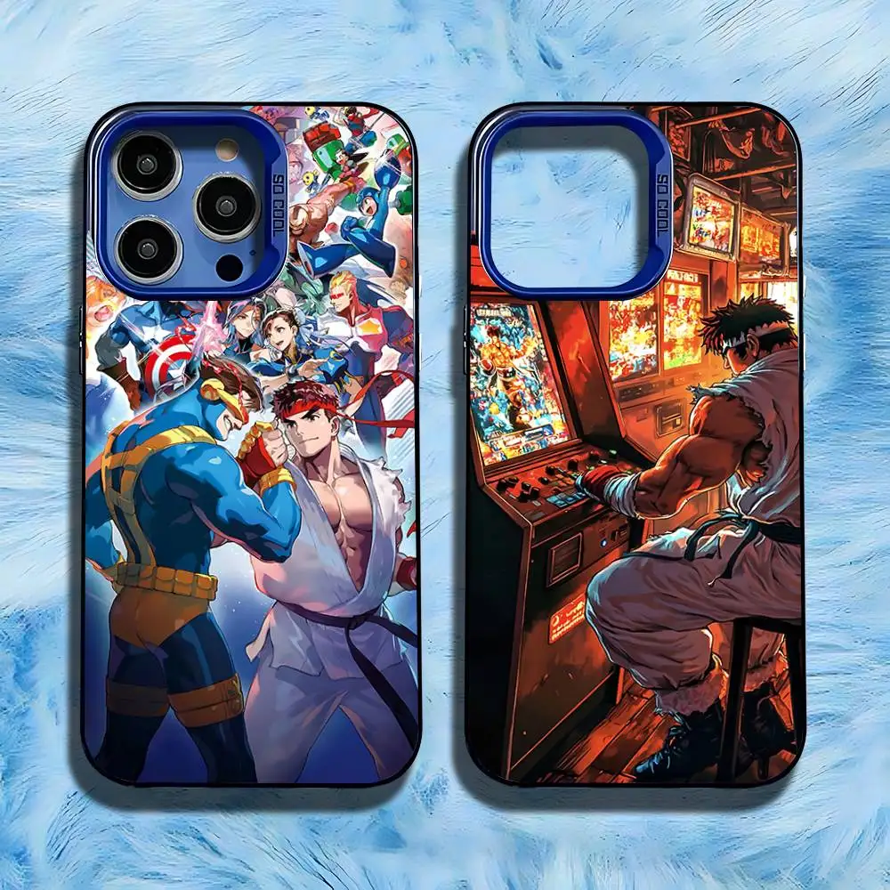 S-Street F-Fighter Game Phone Case For iPhone 16,15,14,13,12,11,Pro,Max,Plus,Mini,SE Anti Fall Blue Matte Hard Bumper
S-Street F-Fighter Game Phone Case For iPhone 16,15,14,13,12,11,Pro,Max,Plus,Mini,SE Anti Fall Blue Matte Hard Bumper