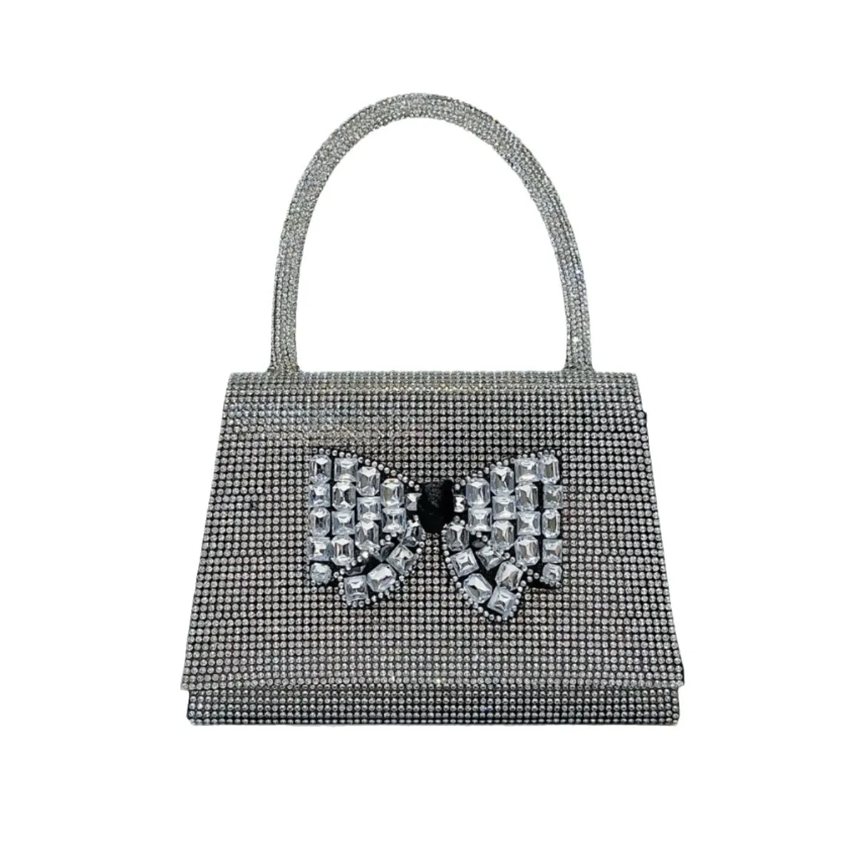 Full Diamond Bow Handheld Women's with Diamonds Rhinestone Small Shoulder Messenger Dinner Bag Light Luxury Style Evening Clutch
Full Diamond Bow Handheld Women's with Diamonds Rhinestone Small Shoulder Messenger Dinner Bag Light Luxury Style Evening Clutch