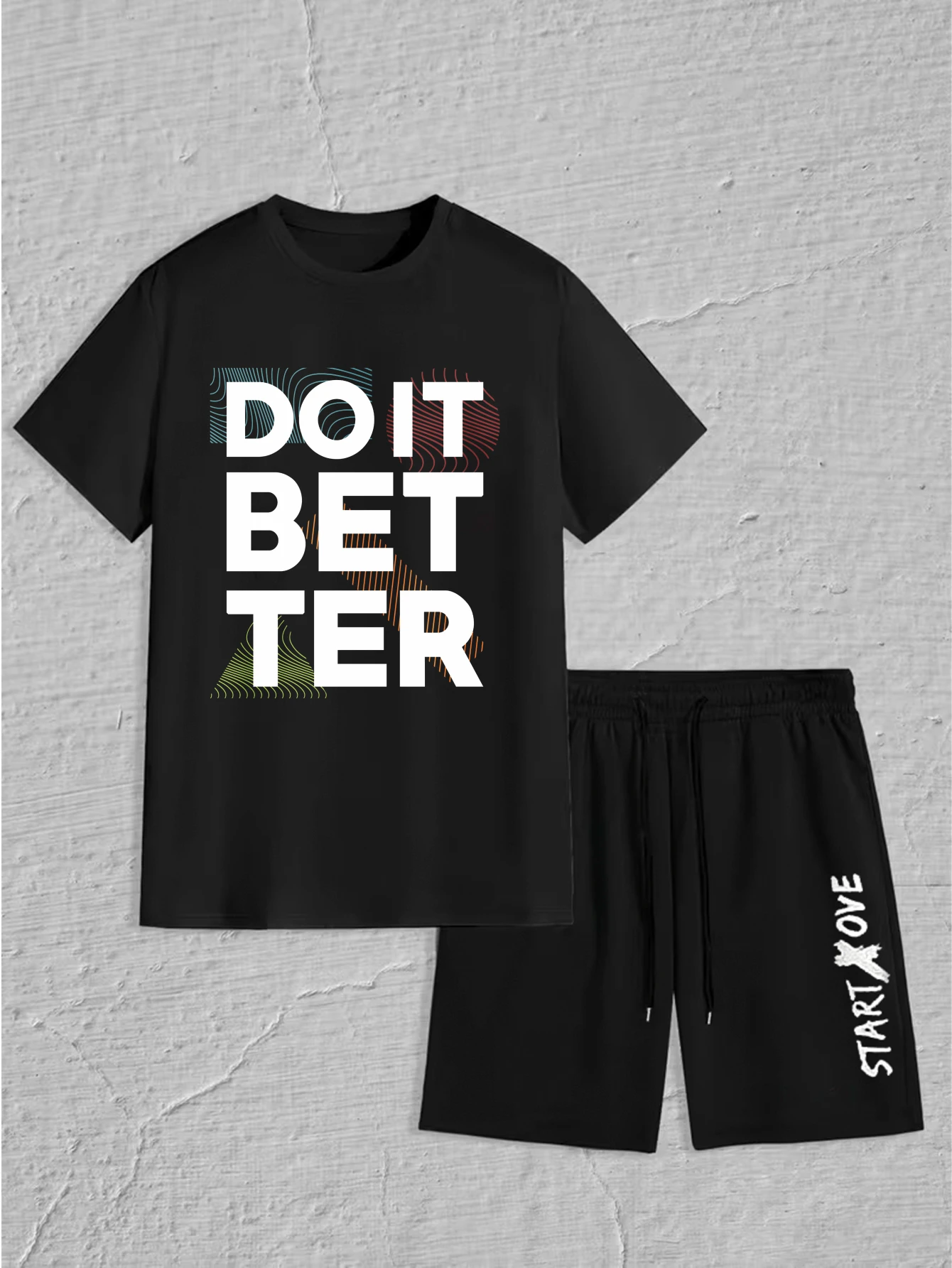 Мужской комплект 2025 летний мужской комплект с круглым вырезом и принтом, комплект спортивной одежды с графикой для футбола, мужские костюмы
Мужской комплект 2025 летний мужской комплект с круглым вырезом и принтом, комплект спортивной одежды с графикой для футбола, мужские костюмы