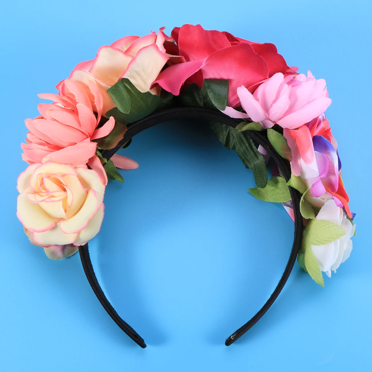 Artificial Flower Headband Floral Crown Headdress Bride Bohemia Hairband Wide HeadbandsFloral Girl Crown Hair Accessories
Artificial Flower Headband Floral Crown Headdress Bride Bohemia Hairband Wide HeadbandsFloral Girl Crown Hair Accessories