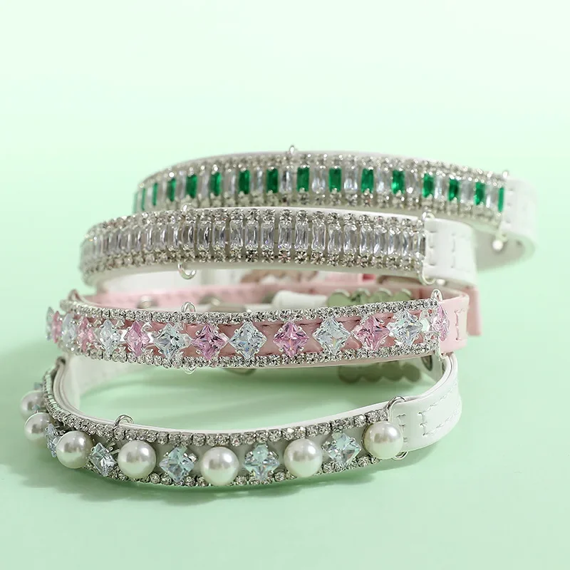 Pet Dog Neck Collar Rhinestone Jewelry Chihuahua Crystal Jewelry Adjustable Cat Necklace Pet Supplies Accessories for Small Dogs
Pet Dog Neck Collar Rhinestone Jewelry Chihuahua Crystal Jewelry Adjustable Cat Necklace Pet Supplies Accessories for Small Dogs