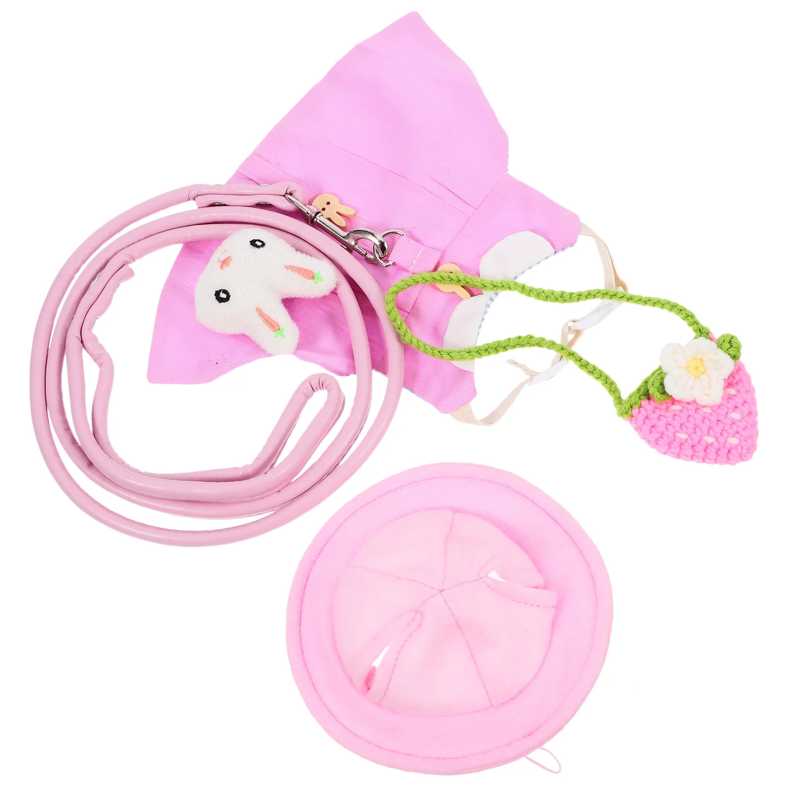 1 set Rabbit Harness Leash Set Adjustable Bunny Clothes For Small Pets Outdoor Walking Ferret Guinea Pig Kitten Hamster Traction
1 set Rabbit Harness Leash Set Adjustable Bunny Clothes For Small Pets Outdoor Walking Ferret Guinea Pig Kitten Hamster Traction