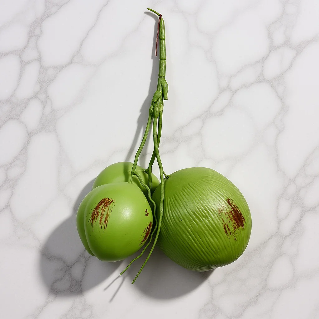 1 Bunch Lifelike Artificial Coconut Props Green Fake Fruit for Home Decor Outdoor Restaurant Farmhouse Tropical Party Favors
1 Bunch Lifelike Artificial Coconut Props Green Fake Fruit for Home Decor Outdoor Restaurant Farmhouse Tropical Party Favors