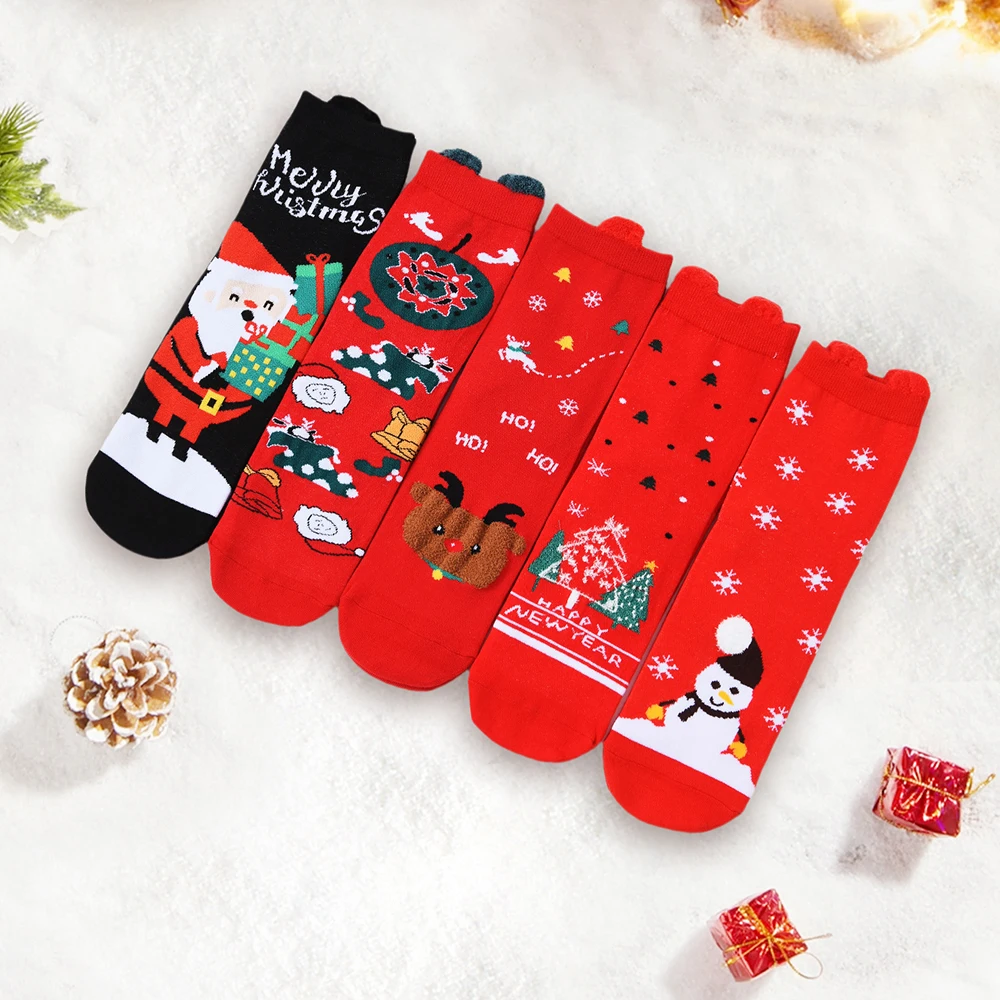 5 Pairs Cartoon Christmas Socks Ornaments Merry Christmas Decorations For Home Christmas Gifts Xmas Happy New Year Supplies
5 Pairs Cartoon Christmas Socks Ornaments Merry Christmas Decorations For Home Christmas Gifts Xmas Happy New Year Supplies