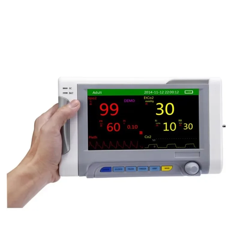 Cheap Price Portable Vital Signs Patient Monitor 7inch Veterinary Monitor
Cheap Price Portable Vital Signs Patient Monitor 7inch Veterinary Monitor