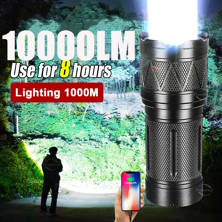 Latest High Power Led Flashlight Telescopic Zoom Multifunctional Rechargeable Led Flashlight Waterproof IPX6 Outdoor Torch Light
Latest High Power Led Flashlight Telescopic Zoom Multifunctional Rechargeable Led Flashlight Waterproof IPX6 Outdoor Torch Light