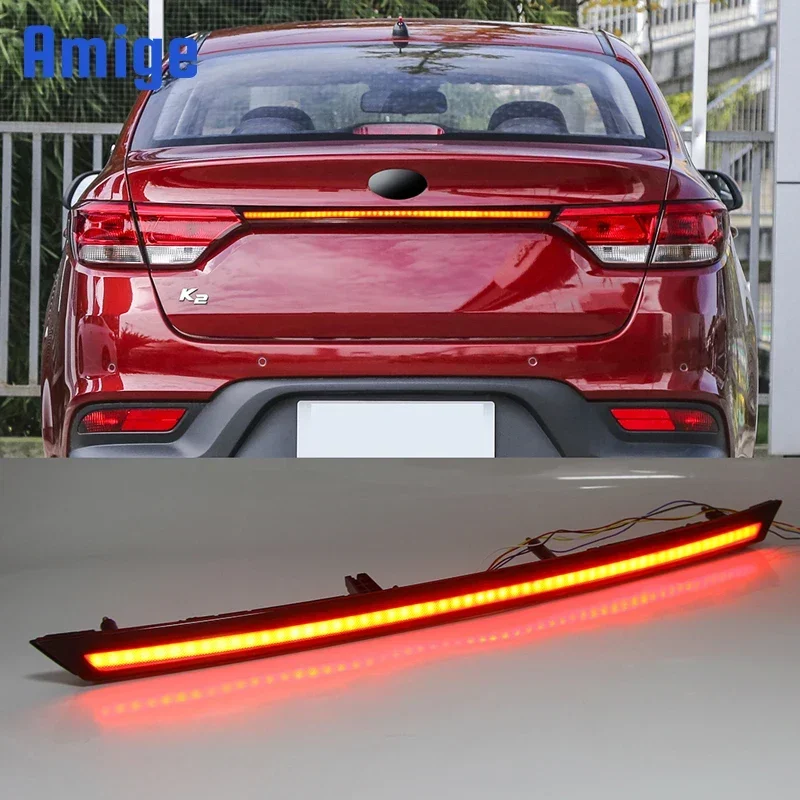 Car LED Rear Bumper Lamps For Kia Rio 4 2017 2018 2019 2020 Brake Light Turn Signal Backup Reflector Lamp Reverse Taillight
Car LED Rear Bumper Lamps For Kia Rio 4 2017 2018 2019 2020 Brake Light Turn Signal Backup Reflector Lamp Reverse Taillight