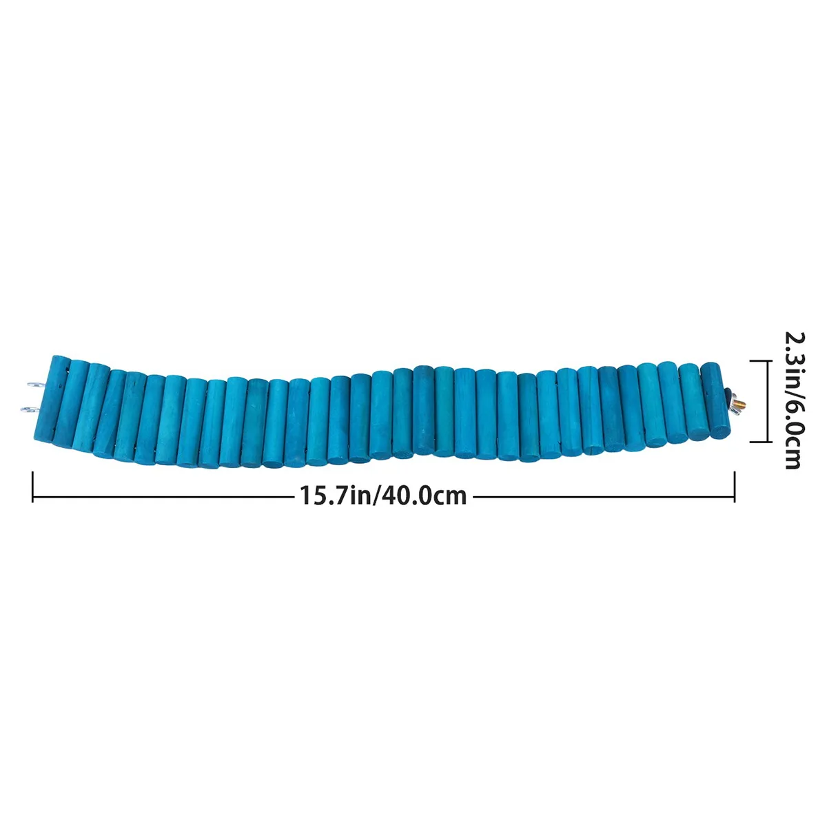 Hamster Ladder Soft Climbing Toy Blue Small Pet Ramp Cage Wooden Stair Parrot Swing Durable Safe Exercise Hook
Hamster Ladder Soft Climbing Toy Blue Small Pet Ramp Cage Wooden Stair Parrot Swing Durable Safe Exercise Hook