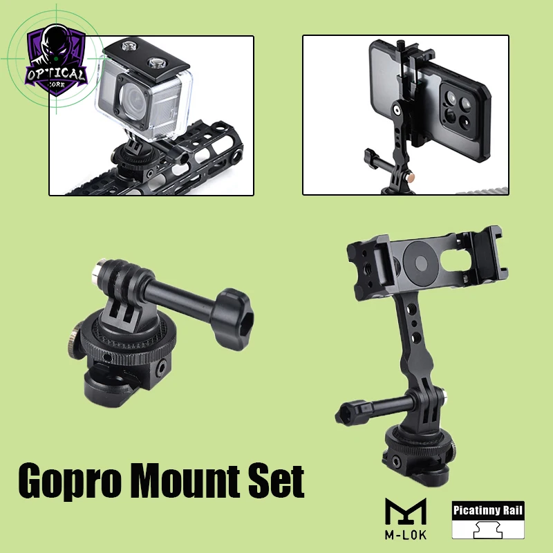 Tactical GoPro Camera Mount Bracket Mobile Phone Support 62-87mm Range Fit 20mm Picatinny M-LOK Rail Mount Fast Fixed Adapter
Tactical GoPro Camera Mount Bracket Mobile Phone Support 62-87mm Range Fit 20mm Picatinny M-LOK Rail Mount Fast Fixed Adapter