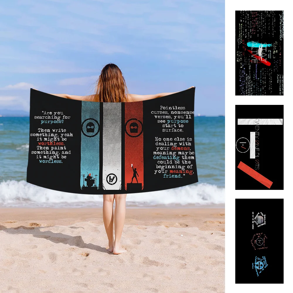 T-Twenty One P-Pilots Band Microfiber Beach Towel Absorbent Quick Dry Soft Yoga Swimming Resort Mountain Climbing Towel
T-Twenty One P-Pilots Band Microfiber Beach Towel Absorbent Quick Dry Soft Yoga Swimming Resort Mountain Climbing Towel