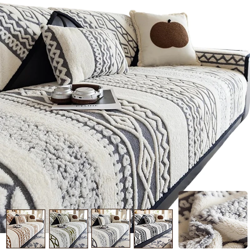 1PC Thick Plush Autumn WinterSofa Seat Cover Universal Non-Slip Couch Towel Sofa Protective Slipcover Pad for Home Decor 쇼파커버
1PC Thick Plush Autumn WinterSofa Seat Cover Universal Non-Slip Couch Towel Sofa Protective Slipcover Pad for Home Decor 쇼파커버