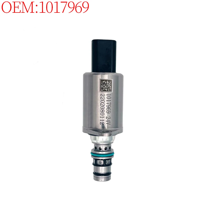 Construction Machinery Excavator Accessories 1017969 Proportional Solenoid Valve (24V,Black Plug) for Sany SY215 SY235-9C SY335
Construction Machinery Excavator Accessories 1017969 Proportional Solenoid Valve (24V,Black Plug) for Sany SY215 SY235-9C SY335