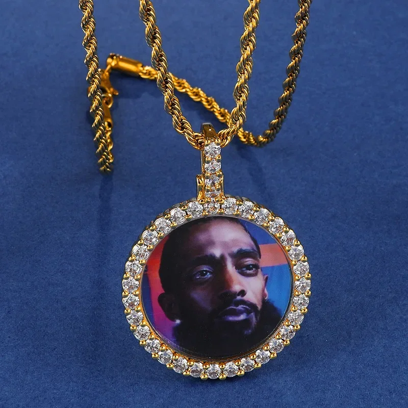 Customized Photo Necklace Crystal Personality Photo HipHop Necklace Iced Out Bling Cubic Zircon Picture Pendant Birthday’s Gifts
Customized Photo Necklace Crystal Personality Photo HipHop Necklace Iced Out Bling Cubic Zircon Picture Pendant Birthday’s Gifts