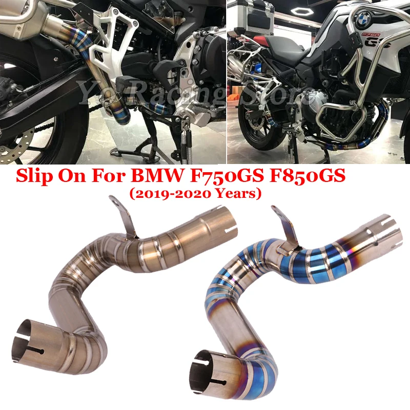 Slip On For BMW F750GS F850GS F750 F850 2019 2020 Motorcycle Exhaust Escape Modify Titanium Alloy Mid Link Pipe Connecting Tube
Slip On For BMW F750GS F850GS F750 F850 2019 2020 Motorcycle Exhaust Escape Modify Titanium Alloy Mid Link Pipe Connecting Tube